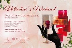 Holiday and travel offers 11.02.2025 - 15.02.2025 Create magical memories this Valentine’s Pullman Riga Old Town